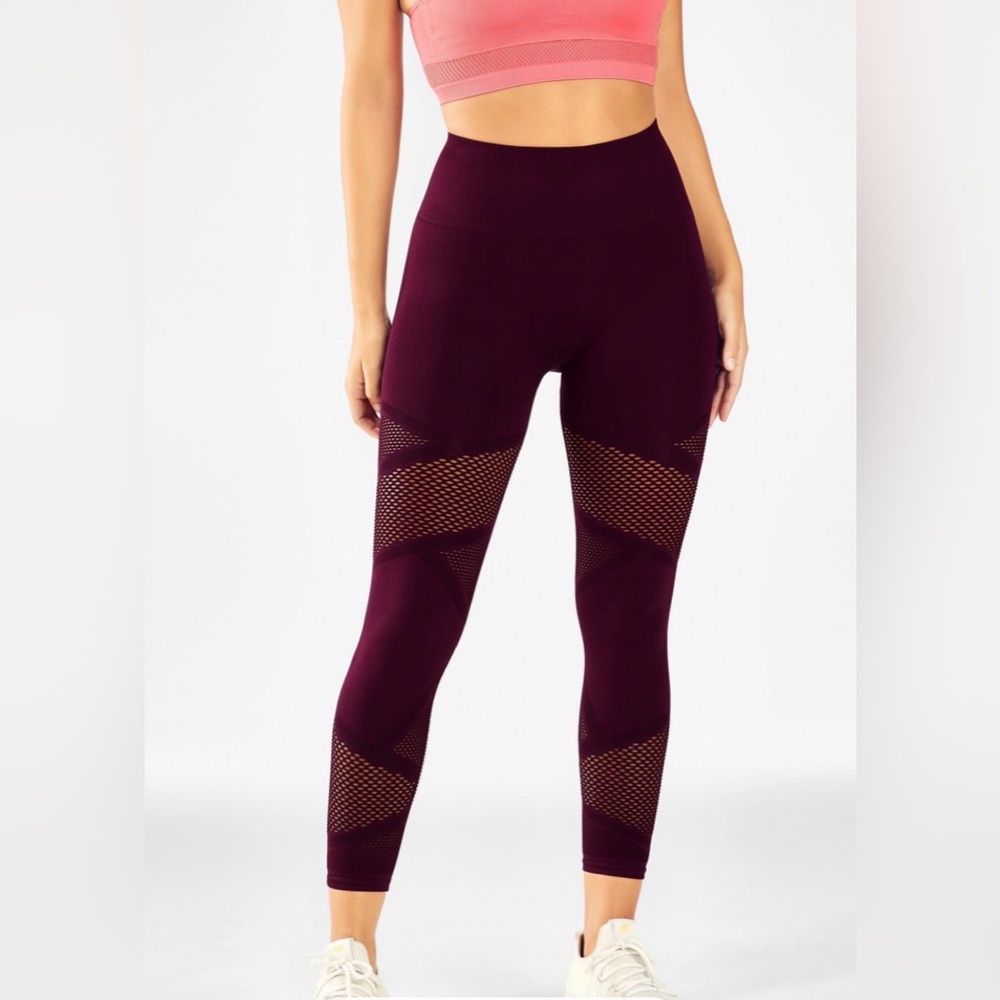 NWT Fabletics Mosaic High Waisted 7/8 Leggings
